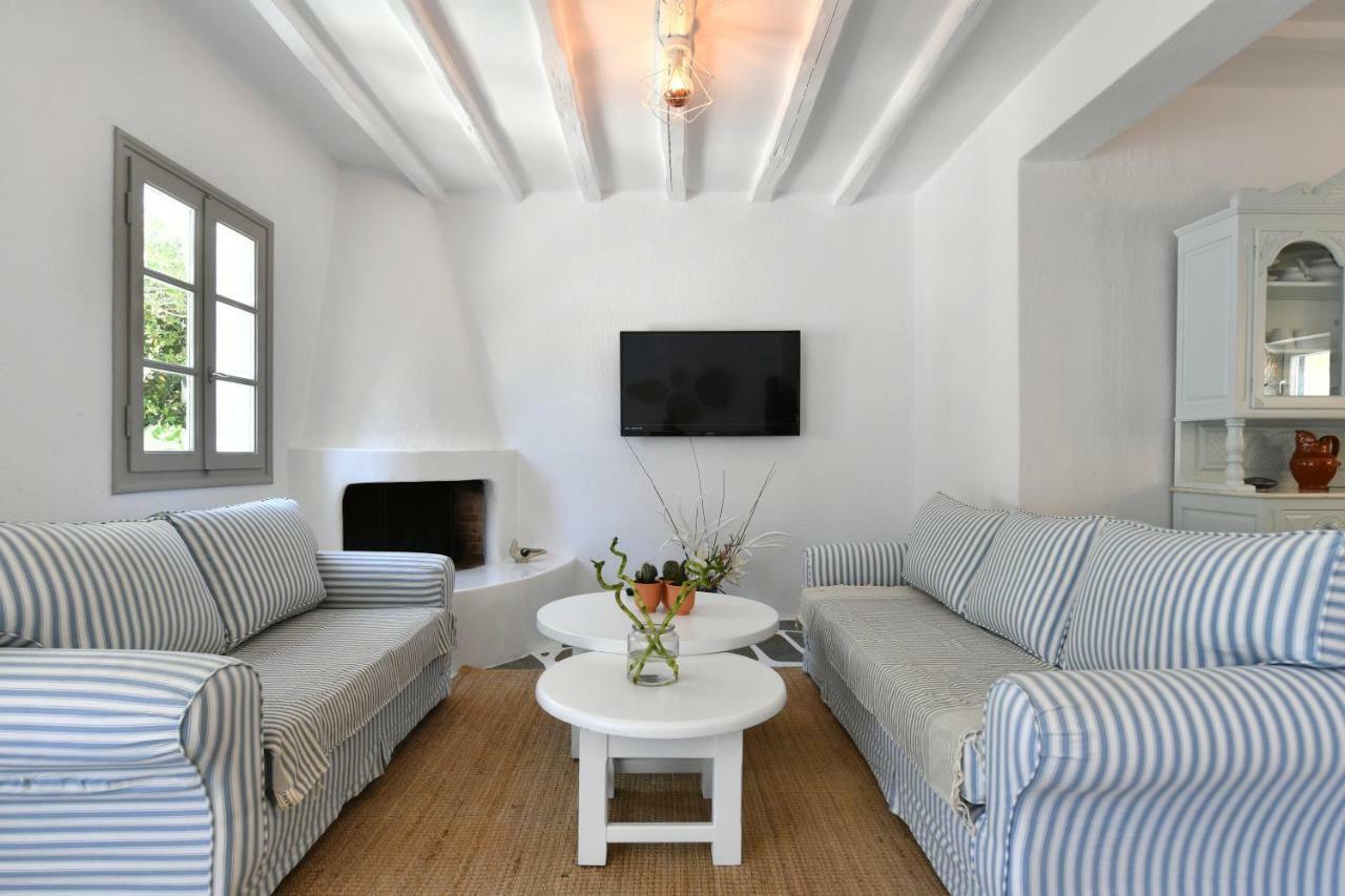 Santa Flora 3 Bedroom House A ParikiaaS Edge Párosz Kültér fotó