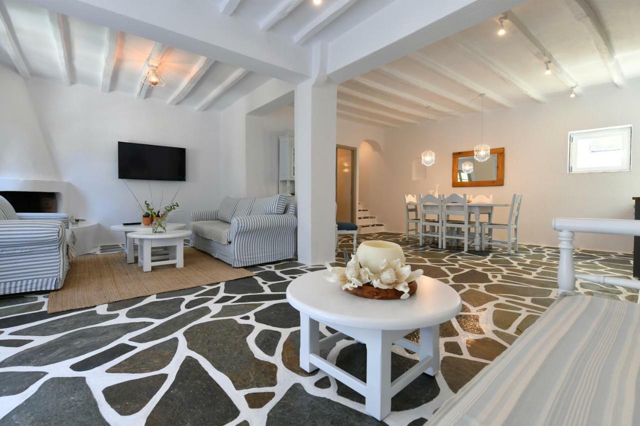 Santa Flora 3 Bedroom House A ParikiaaS Edge Párosz Kültér fotó