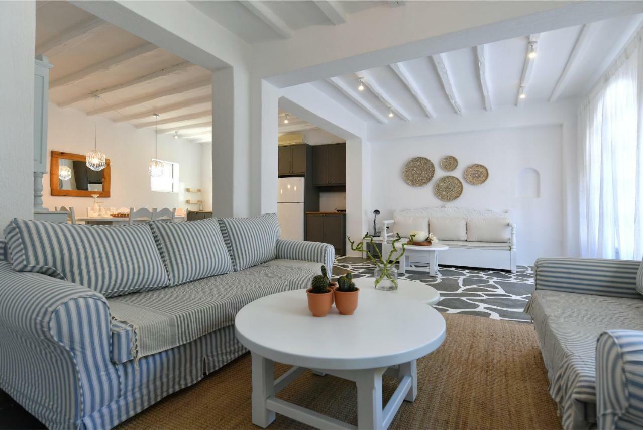 Santa Flora 3 Bedroom House A ParikiaaS Edge Párosz Kültér fotó